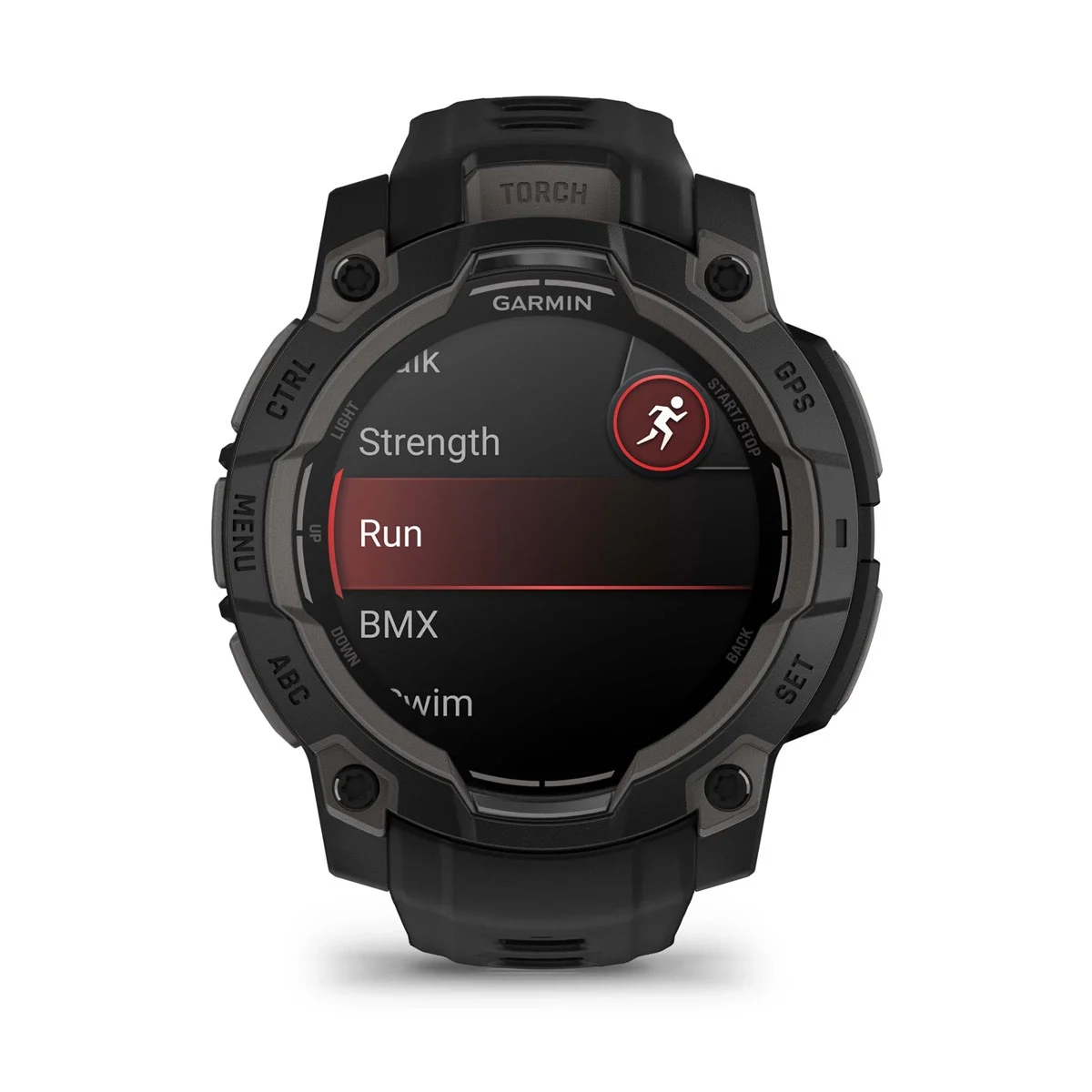 Garmin Instinct 3 – 45 mm, AMOLED Black with Black Band