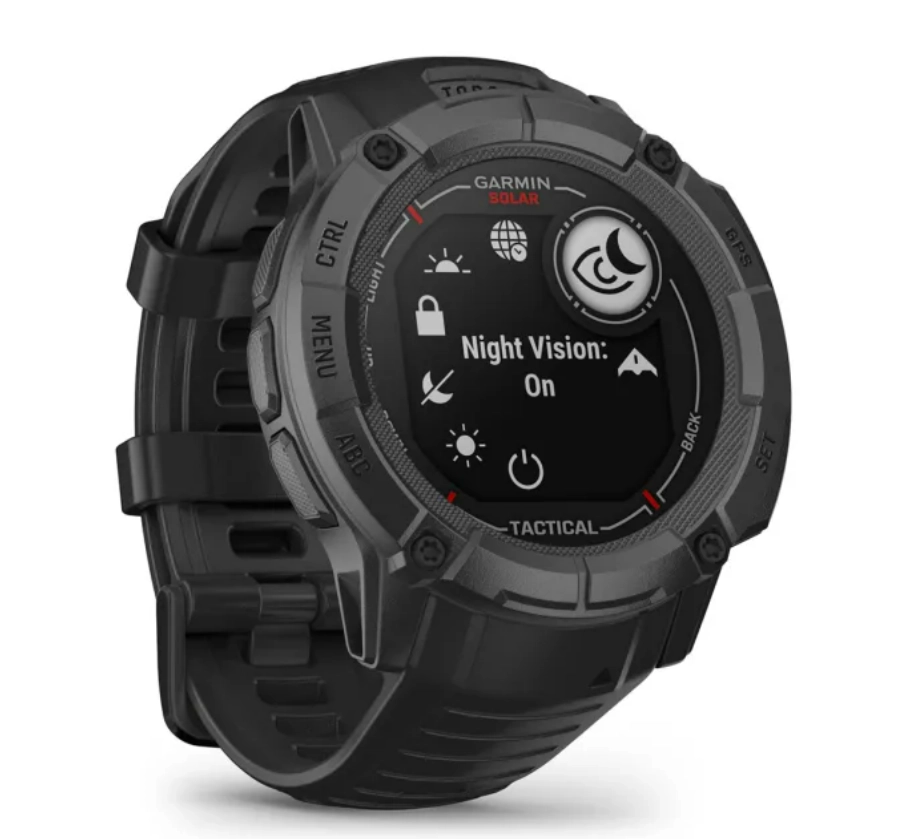 Garmin Instinct 2X Solar – Tactical Edition, Black 50mm