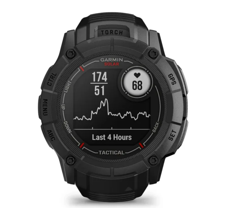 Garmin Instinct 2X Solar – Tactical Edition, Black 50mm