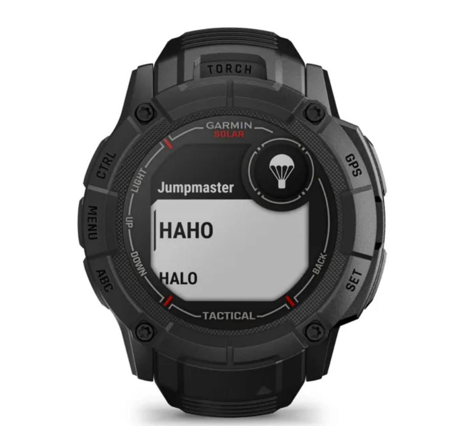 Garmin Instinct 2X Solar – Tactical Edition, Black 50mm