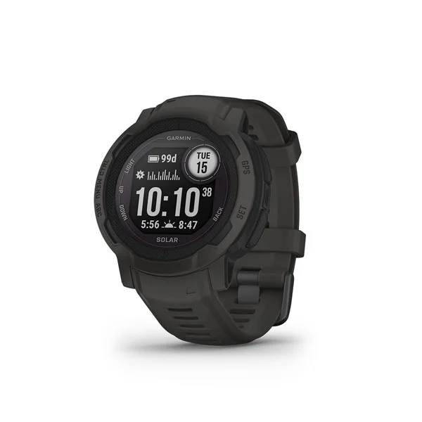Garmin Instinct 2 Solar Graphite Rugged GPS SmartWatch(45mm)